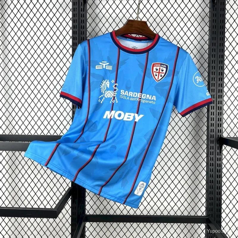 Camiseta Cagliari 2025/26 TERCERA MANGA CORTA VERSION FAN